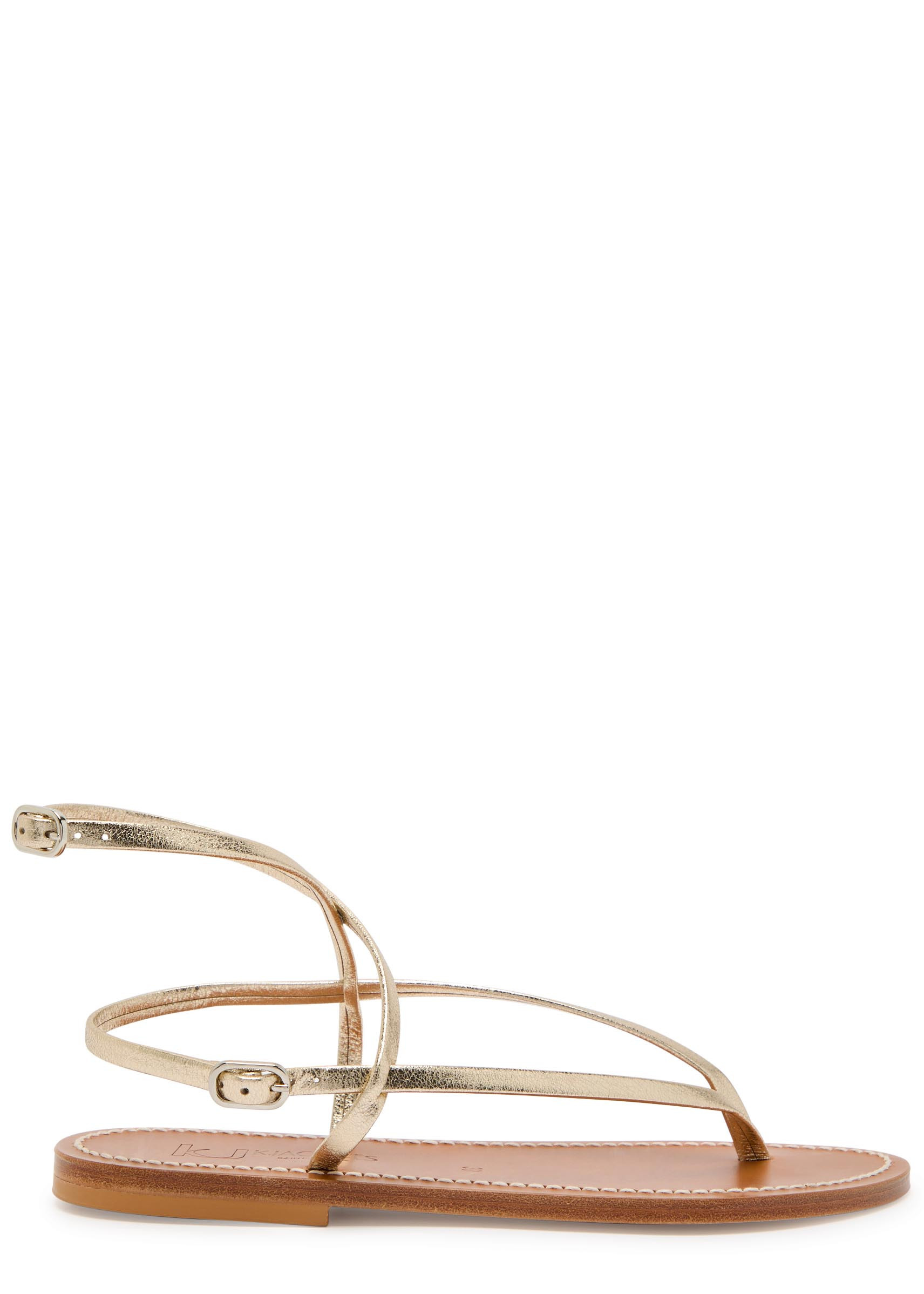 Abako metallic leather sandals | Harvey Nichols