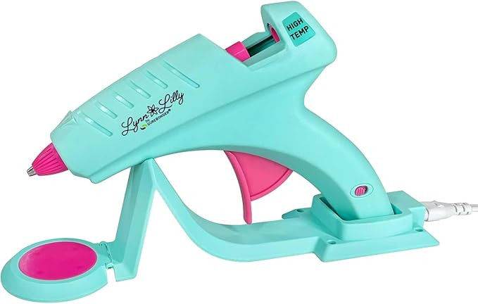 Surebonder Lynn Lilly Edition Cordless/Corded 60 Watt High-Temperature Full Size Hot Glue Gun for... | Amazon (US)
