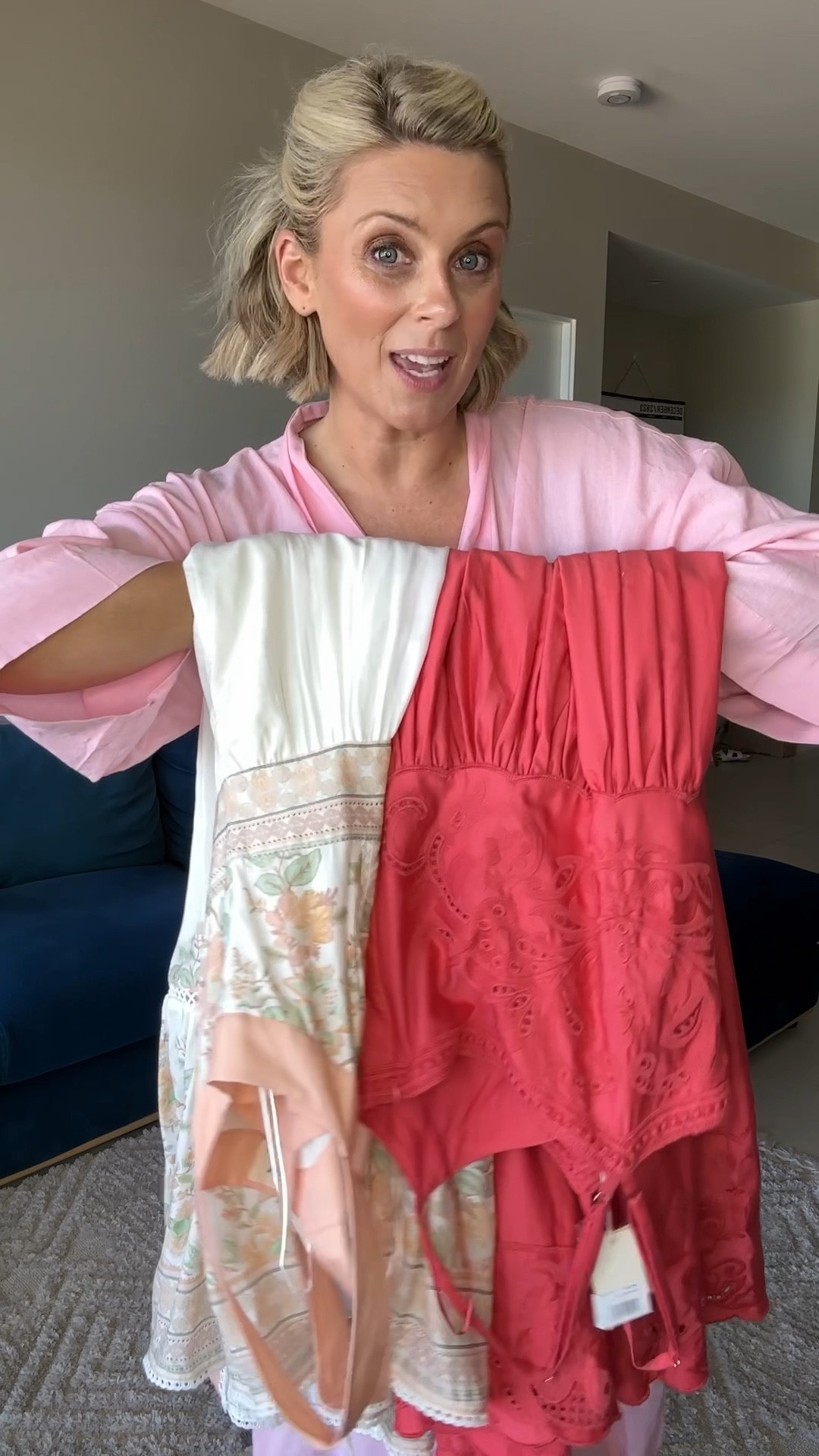 Two gorgeous summer dresses perfect for wedding guest outfits, parties etc. I’m wearing a size 12 in both. 

#LTKaustralia #LTKparties #LTKover40