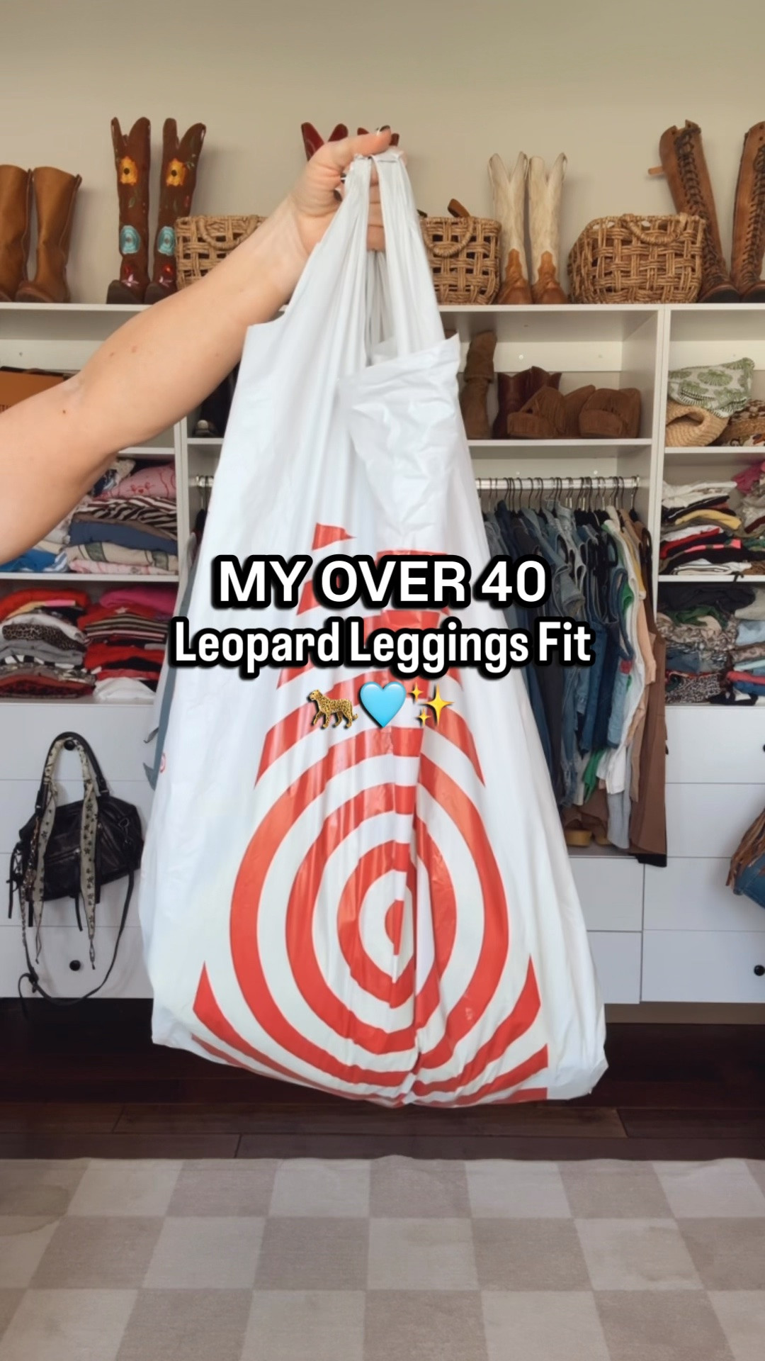 Omg ladies these leopard print leggings and sweater from Target are amazing! I love them together too! 
👉🏼Leggings are ON SALE and selling out! I’m on a medium. 
👉🏼Sweater is a medium and I love the fit. @Target @Aerie 

#falloutfit #targetstyle #leggings #leopardprint #over40style 
Fall outfit, sweater, striped sweater, leopard leggings, leggings style, target finds, aerie finds, comfy outfit, scarf style, leather bag

#LTKootd #LTKgrwm #LTKOver40
