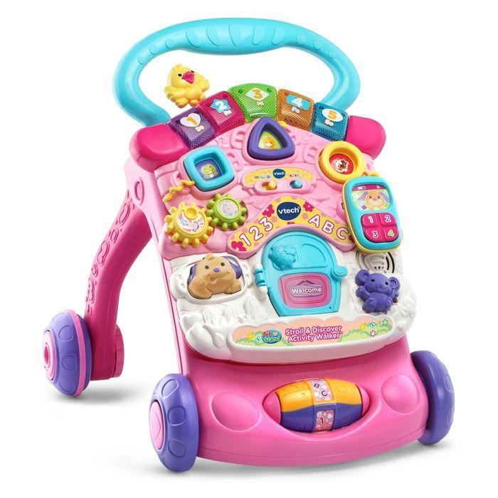 VTech Stroll and Discover Activity Walker - Pink | Target