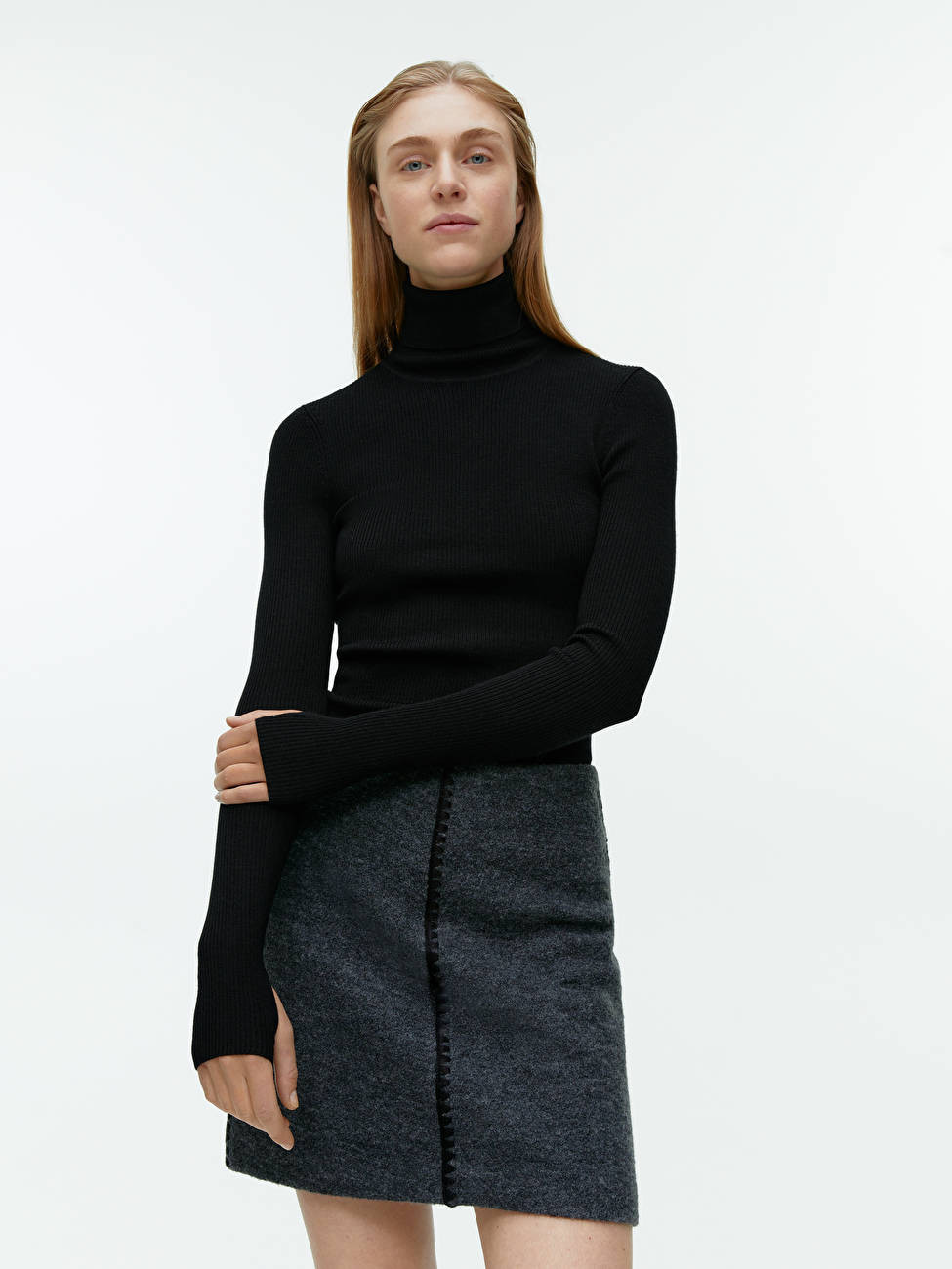 Merino Wool Roll-Neck | ARKET (US&UK)