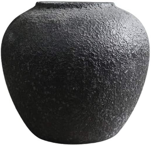 RAN Vintage Ceramic Vase Floor Modern Dried Flower Decorative Ornaments Retro Clay Pots (Color : ... | Amazon (US)