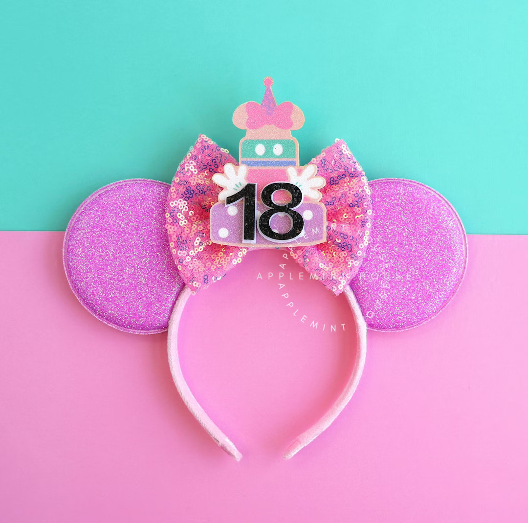 Birthday Girl Ears Birthday Mickey Ears Minnie Ears Mickey - Etsy | Etsy (US)