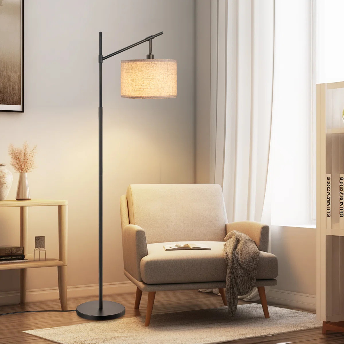 Banty 63.8'' Arched/Arc Floor Lamp | Wayfair North America
