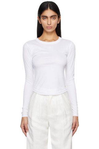White Jane Long Sleeve T-Shirt | SSENSE