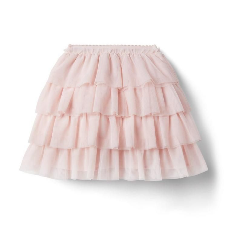 Brown Girls Do Ballet Tiered Tulle Skirt | Janie and Jack