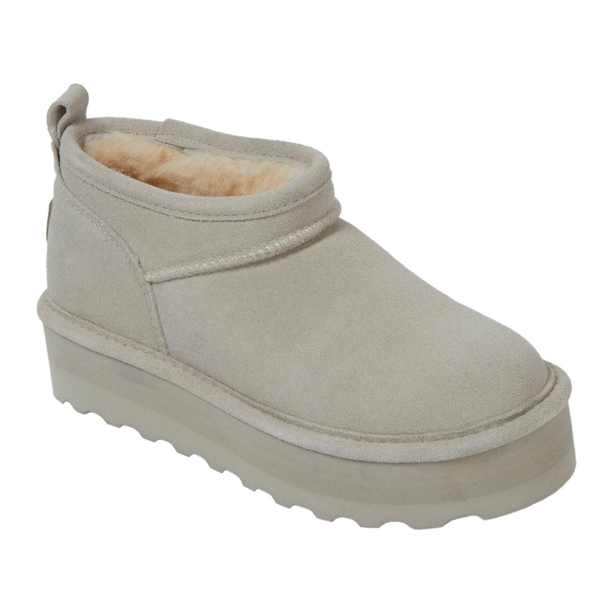 Bearpaw Retro Super Shorty Suede Boot with Water Resistance | HSN