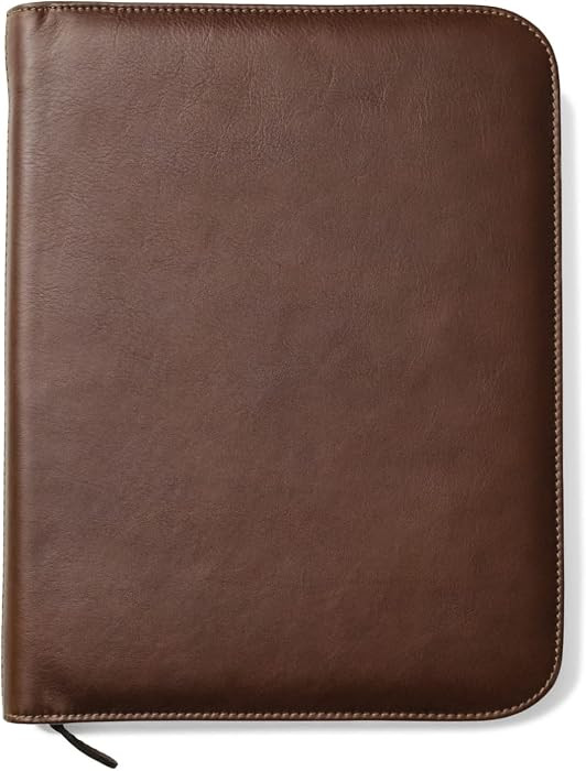 Personalized Maruse Leather Portfolio Padfolio - Executive Folio for Men and Women with Zipper, F... | Amazon (CA)