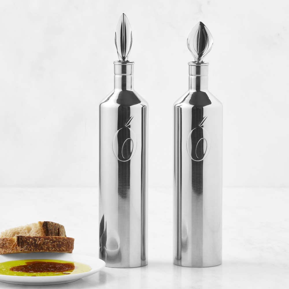 Olipac Oil &amp; Vinegar Olive Leaf Oil Set | Williams-Sonoma