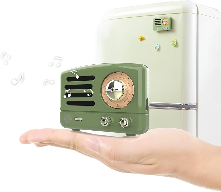 Muzen OTR Magnetic Sticker Speaker Portable Bluetooth Speaker,Apply for Metal Surface, Wireless B... | Amazon (US)