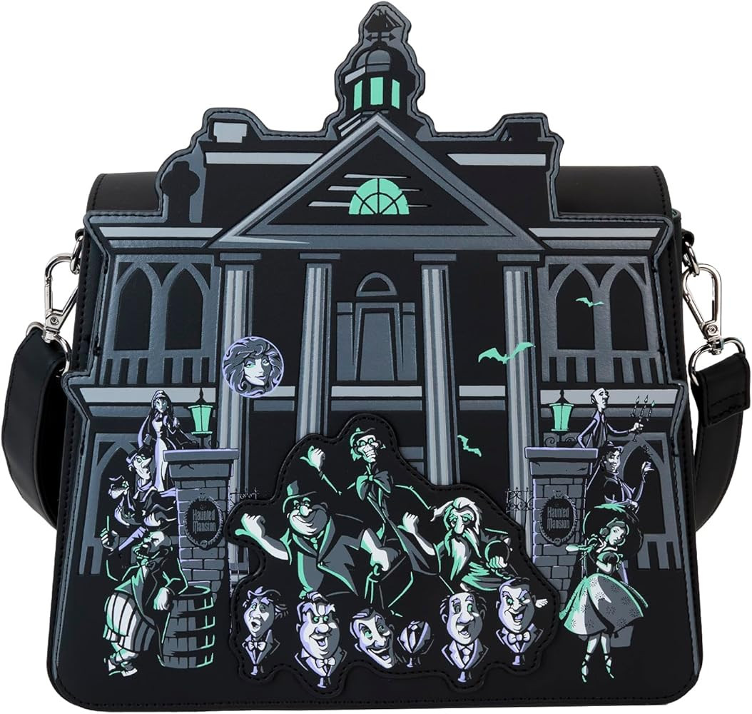 Loungefly Disney: Bolso Bandolera de La Mansi\u00f3n Embrujada, Exclusivo de Amazon | Amazon (US)