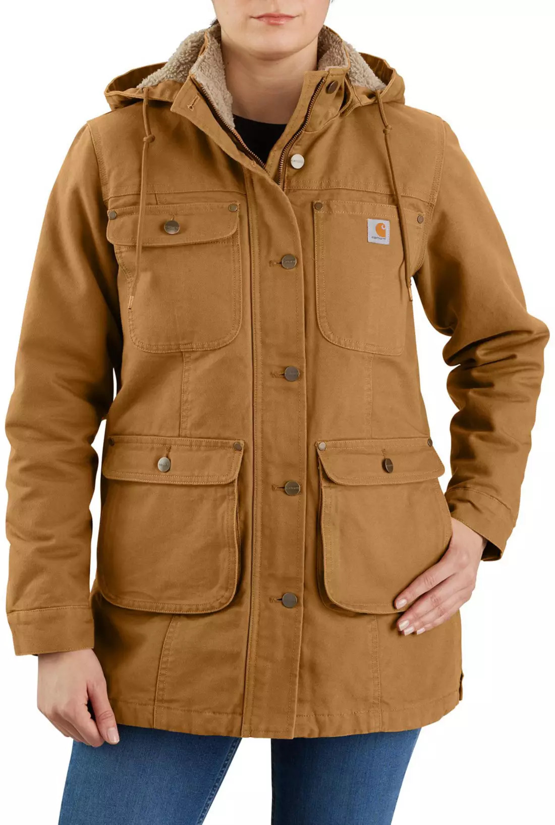 Carhartt Women's Loose Fit Weathered Duck Coat | Dick's Sporting Goods