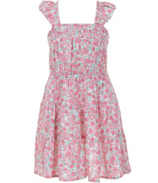 Little Girls 2T-6X Ditsy Floral Printed Dress | Dillard's