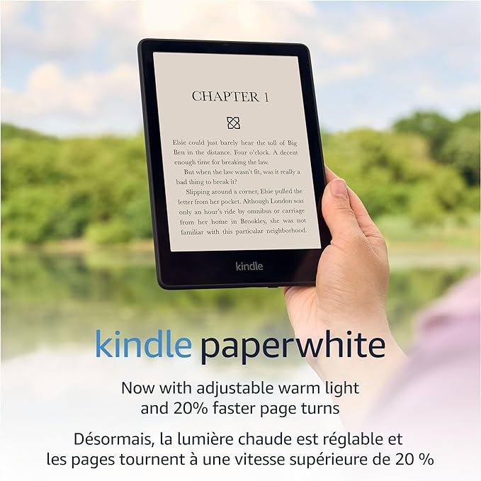 Amazon Kindle Paperwhite (16 GB) – Now with a larger display, adjustable warm light, increased ... | Amazon (CA)