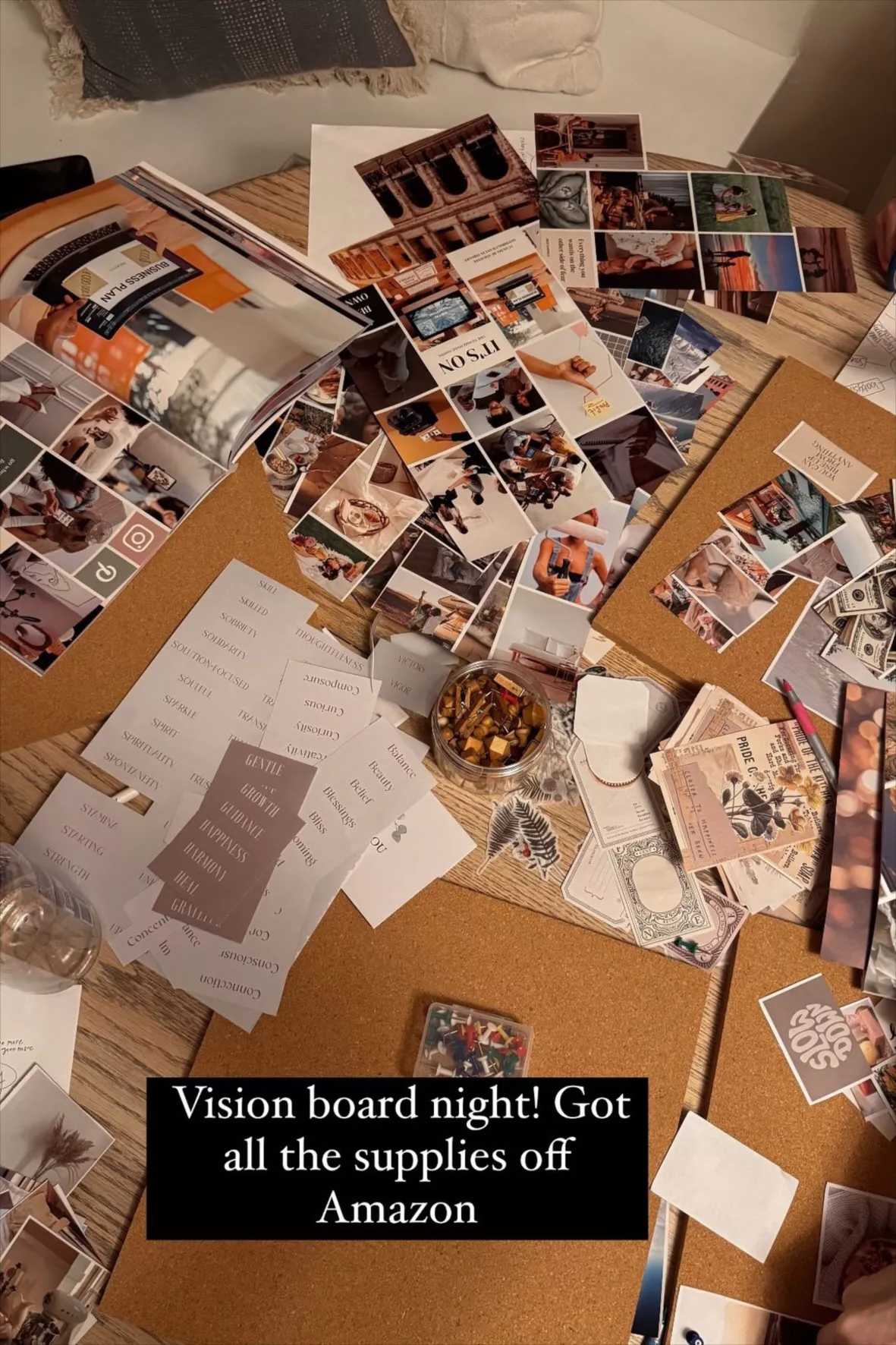  2024 Vision Board Book - Quality Clip Art Magazine Supplies, 800+ Categorized Pictures & Quotes