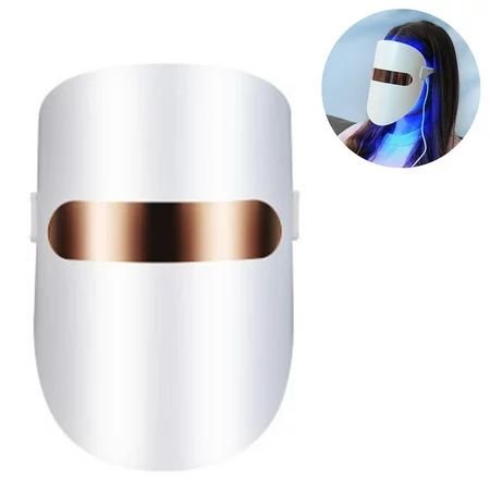 Treatment mask LED face mask Photon therapy against acne skin rejuvenation Reduces pimples and infla | Walmart (US)