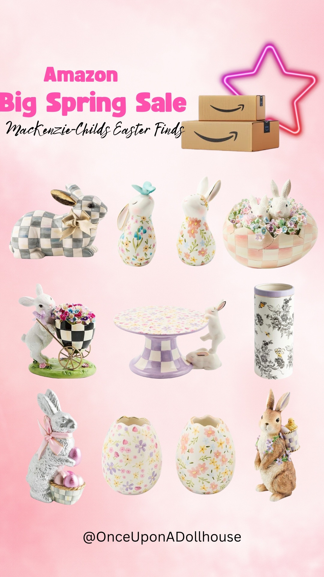 Amazon Big Spring Sale! Mackenzie-Childs Easter Finds!

Easter decor, spring decor

#LTKHome #LTKSeasonal #LTKSaleAlert