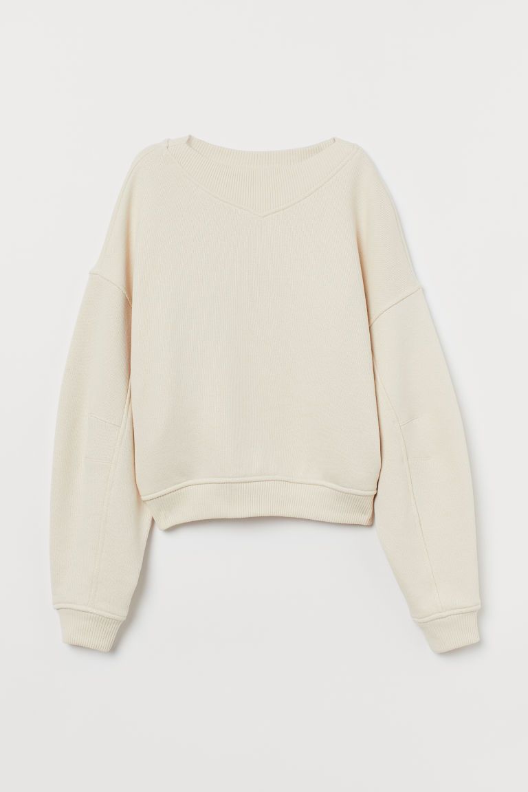 Kastiges Sweatshirt | H&M (DE, AT, CH, DK, NL, NO, FI)