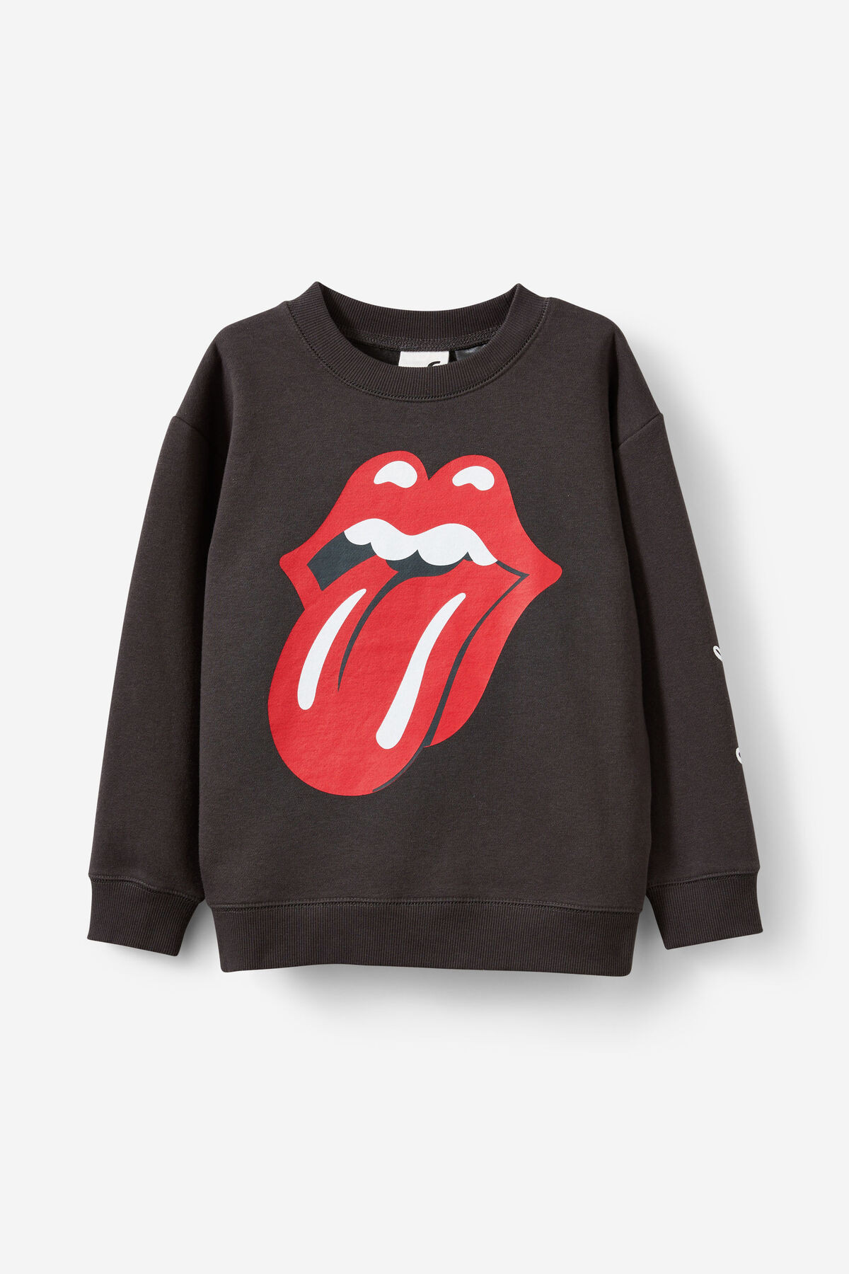 Rolling Stones Fleece Crew Neck | Cotton On (US)