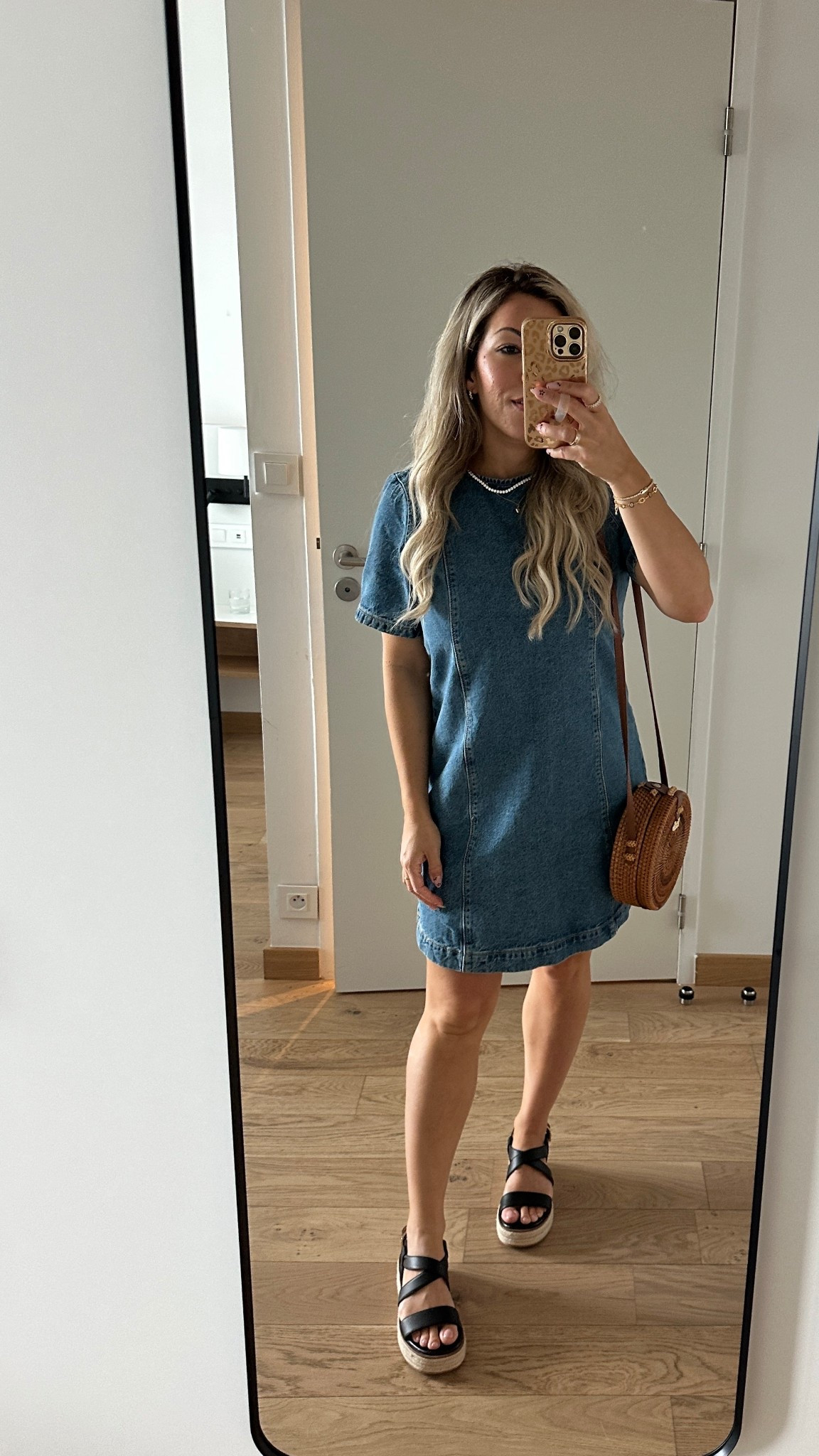 Denim dress. Fall outfit inspiration. Wine country outfit inspiration. 

#LTKstyletip #LTKpetite #LTKcanada