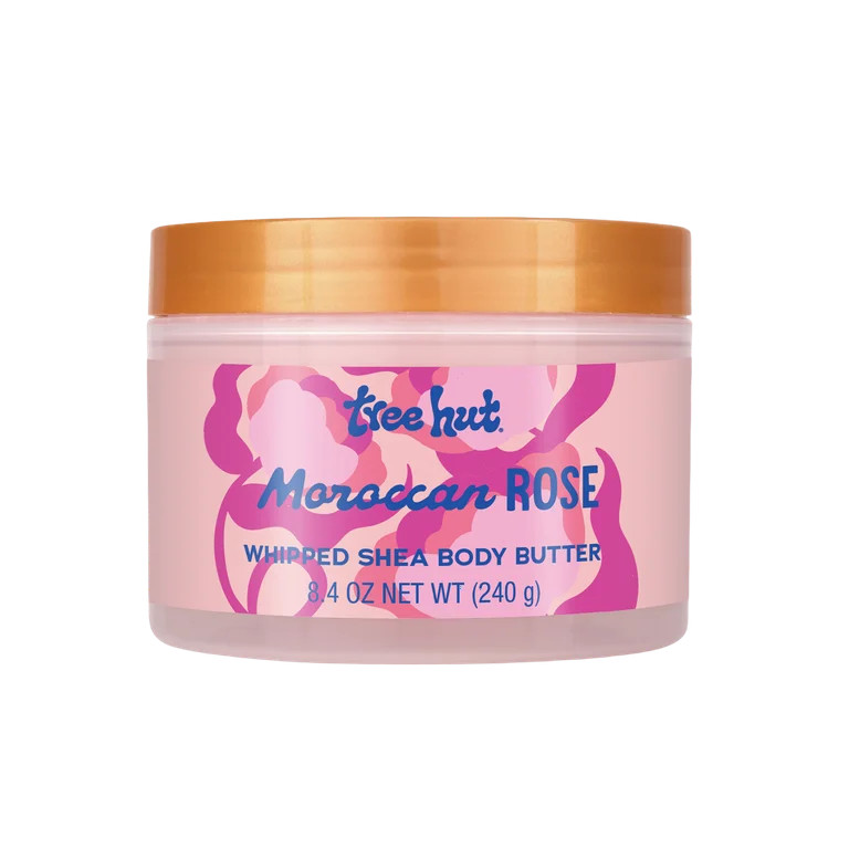 Tree Hut Moroccan Rose Whipped Shea Body Butter, 8.4 oz | Walmart (US)
