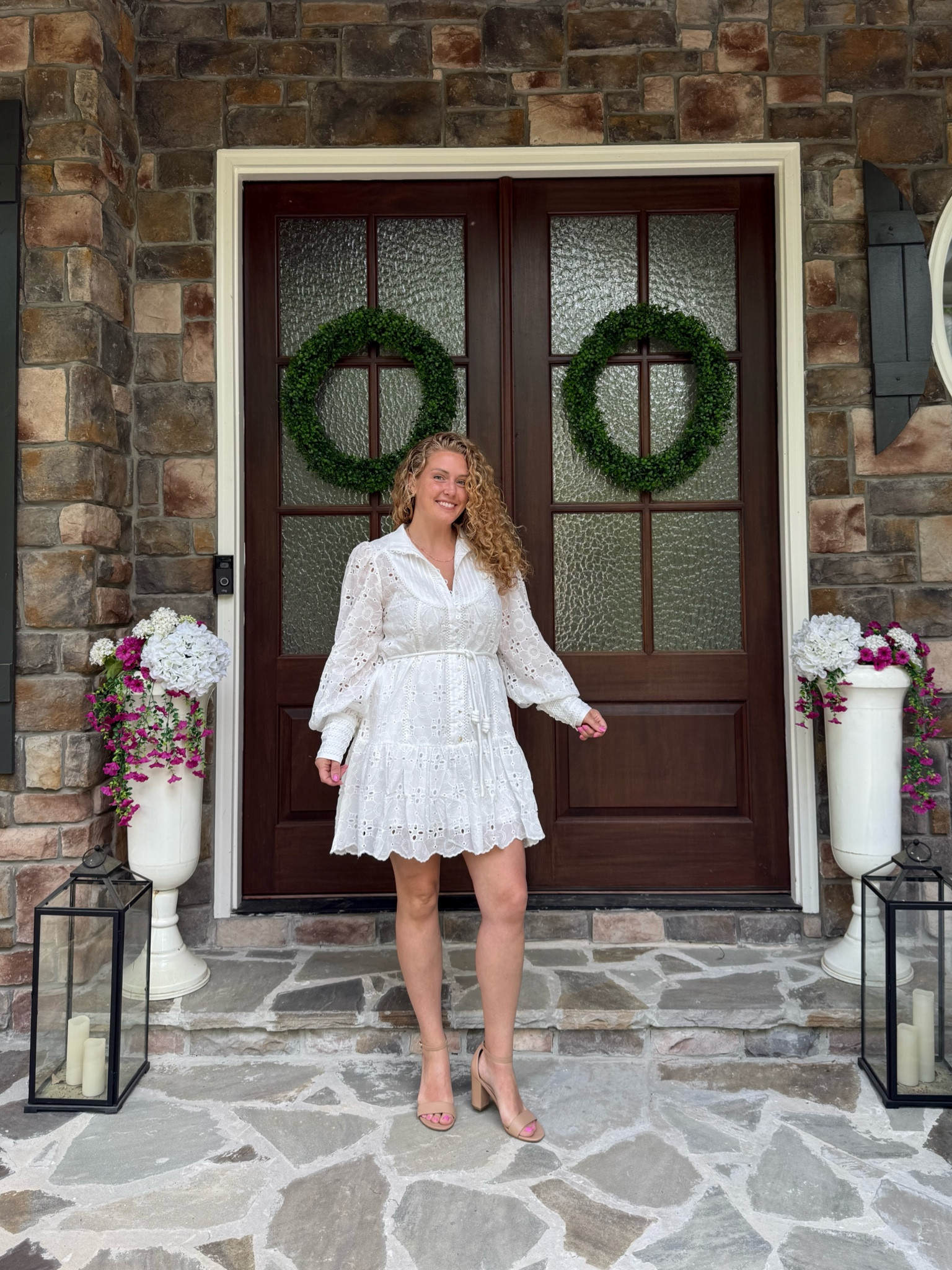 Absolutely love this dress I wore for Easter Sunday. It’s stunning, the details are so intricate and the eyelet design on the fabric is unique. 

#LTKSaleAlert #LTKStyleTip #LTKFindsUnder100