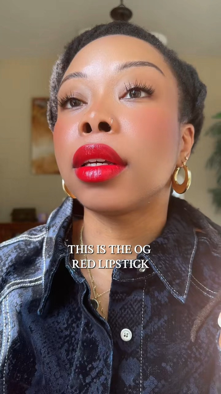 Ruby woo MAC lipstick will forever be the OG blue undertone red! It was the first red that wowed me 🥰♥️. Perfect for the holidays. 

#LTKBeauty #LTKSaleAlert #LTKStyleTip