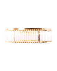 24x7 Kean Hand Rubbed Brass Glass Ceiling Light | Home | Marshalls | Marshalls