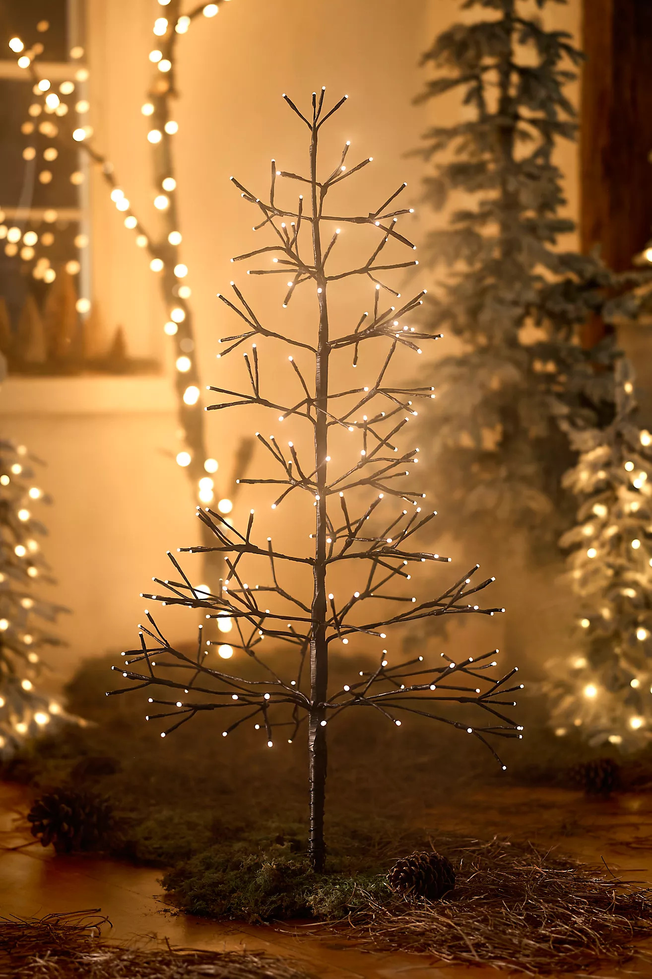 Solar LED Winter Tree | Anthropologie (US)