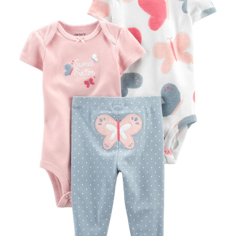 Baby 3-Piece Butterfly Little Character Set | Carter's