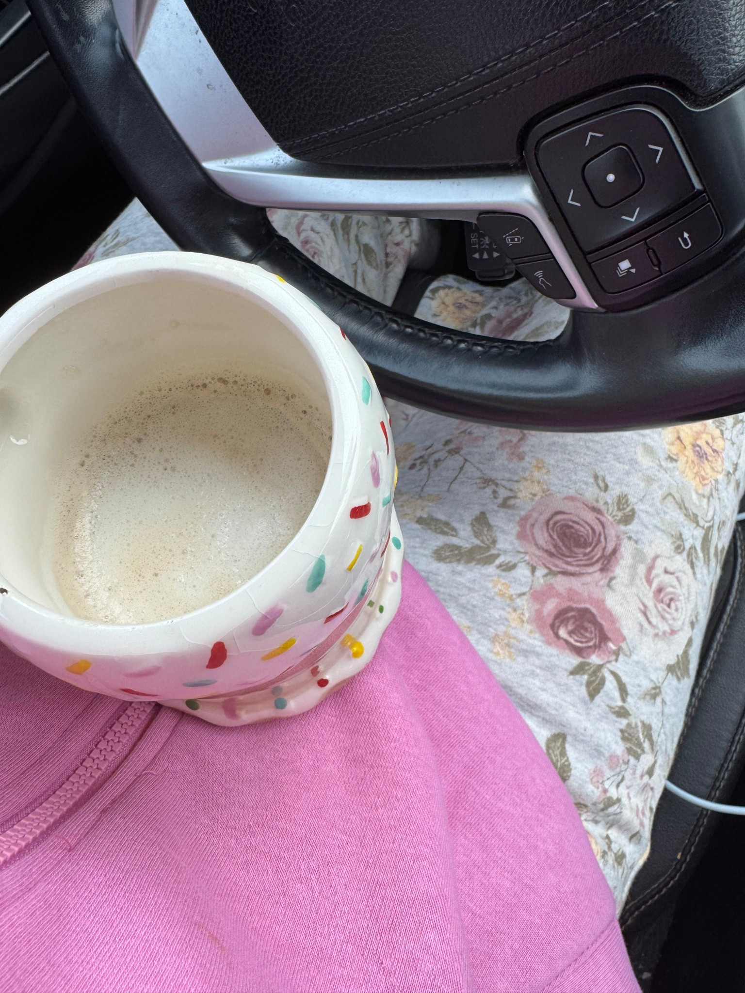 Pops of pink make me happy! #xmasmug #pinkoutfit

#LTKootd #LTKHoliday #LTKmomlife