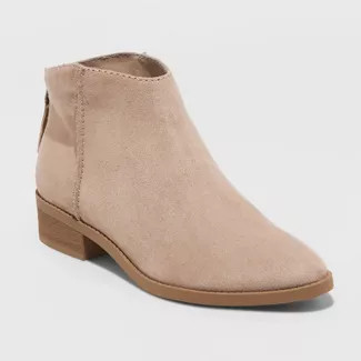 Women's Emma Microsuede Short Bootie - Universal Thread™ | Target