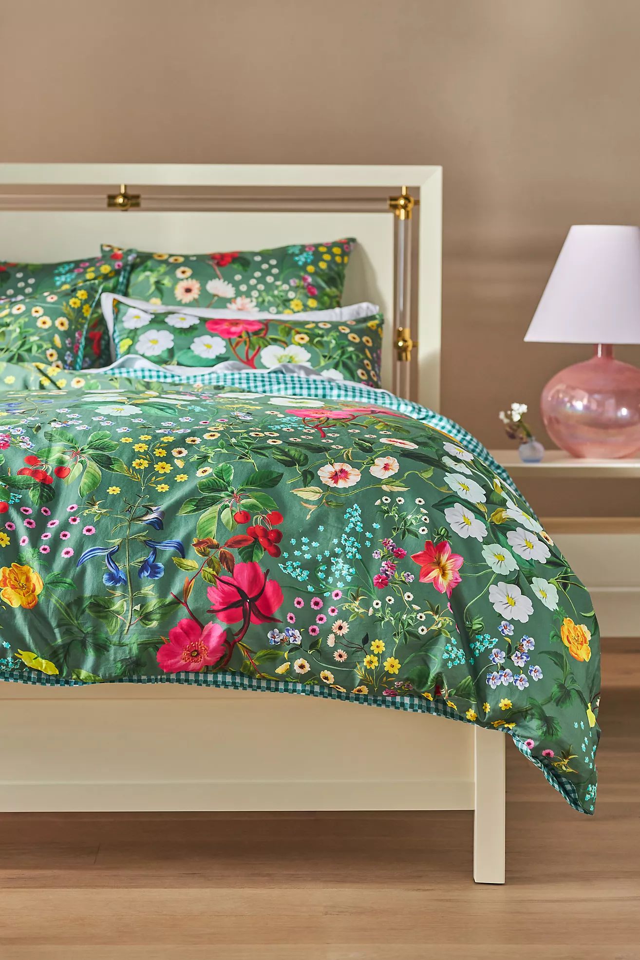 Maeve by Anthropologie Sateen Duvet Cover | Anthropologie (US)