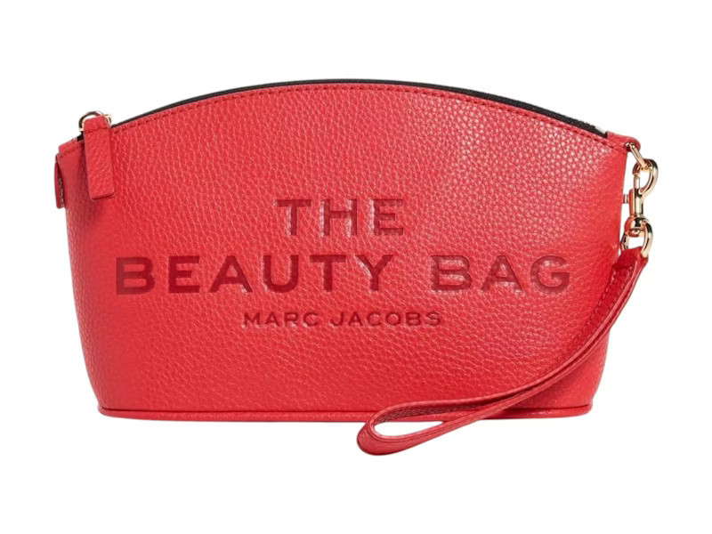 Women's Marc Jacobs The Leather Beauty Bag in True Red | StockX