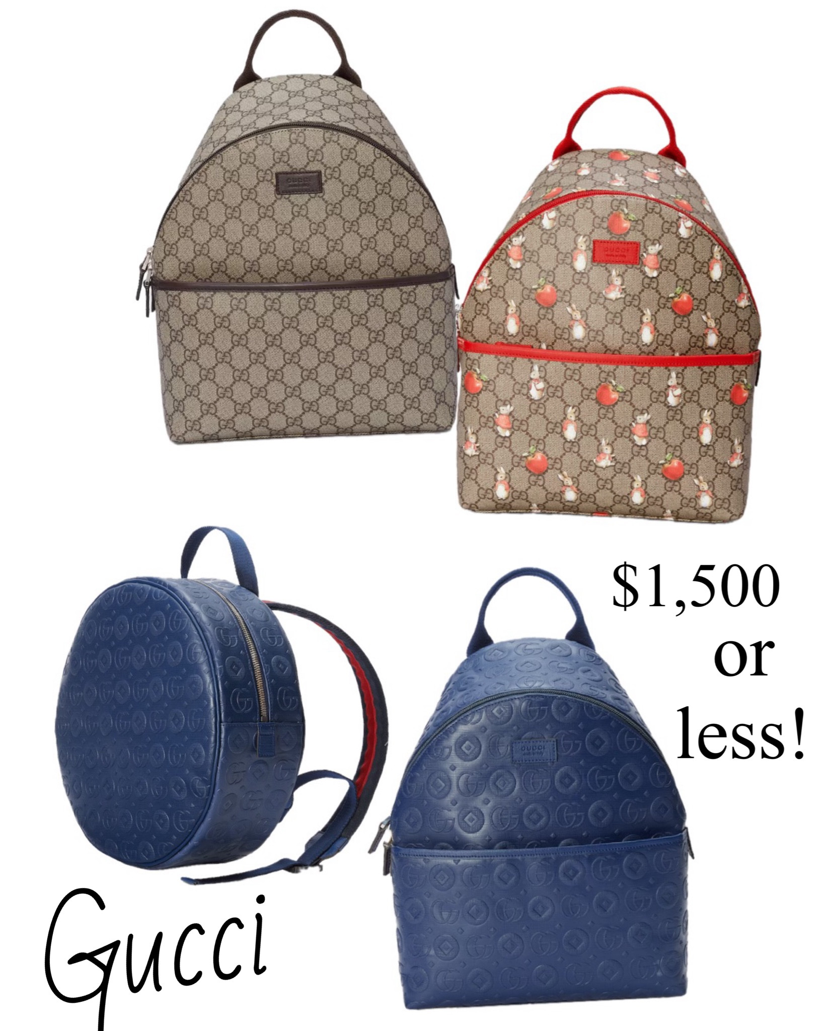 Gucci bag options for only $1,500 or less! Designer bags that won’t (completely) break the budget! #bougie #bougieonabudget #giftsforkids #giftguide

#LTKkids #LTKSeasonal #LTKitbag