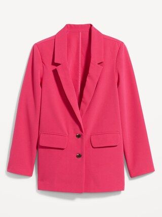 Taylor Relaxed Suit Blazer for Women | Old Navy (US)