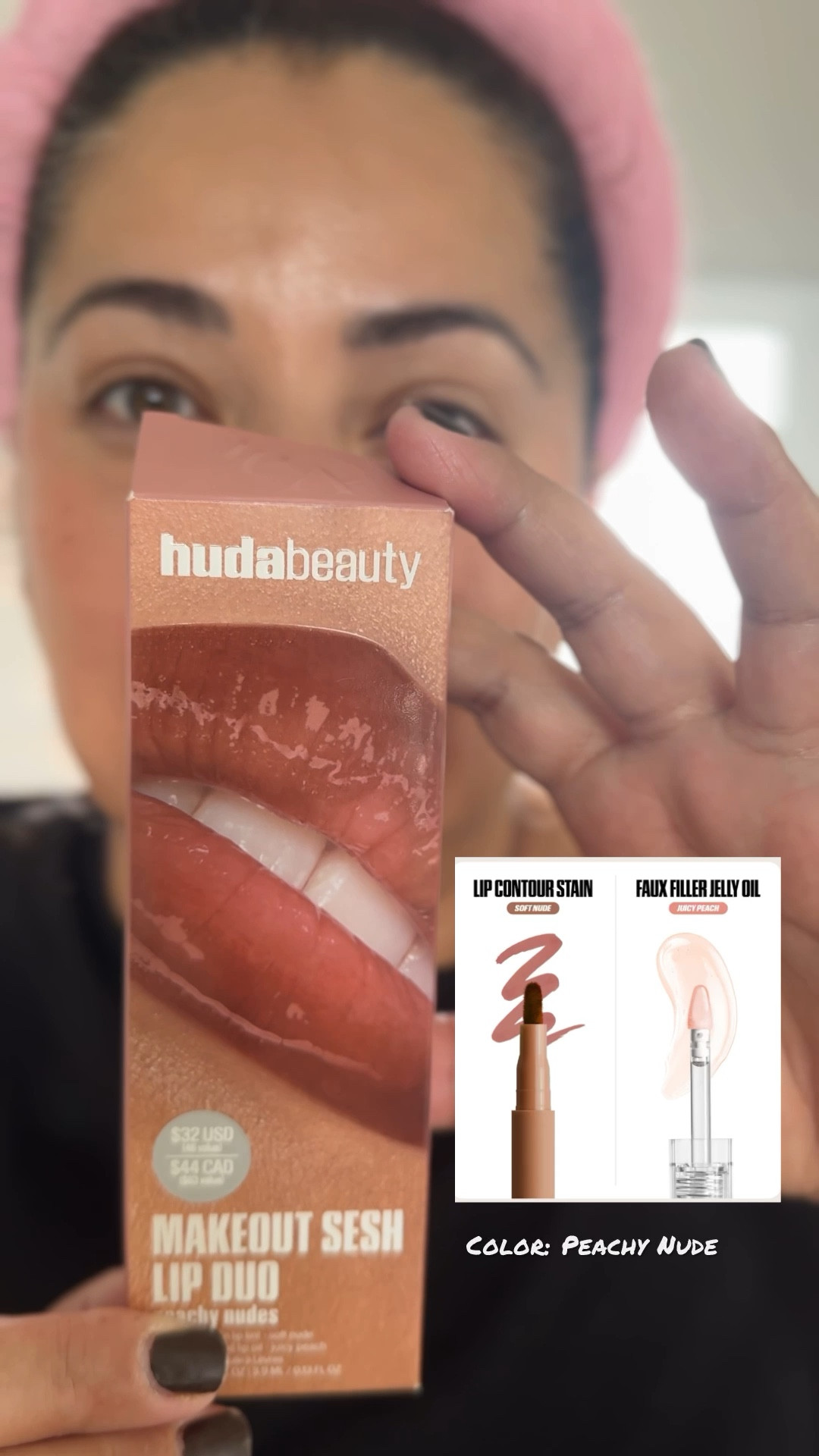 Makeup: HudavBeauty has so many great releases this year! They’ve combined their lip stain with lip gloss for an amazing lip combo! Got mine at Sephoraa

#LTKgrwm #LTKBeauty #LTKOver40