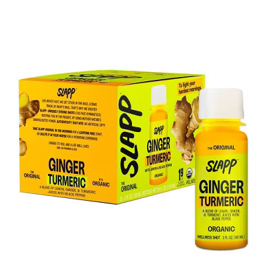 SLAPP 36pk Ginger Turmeric Shots | Target