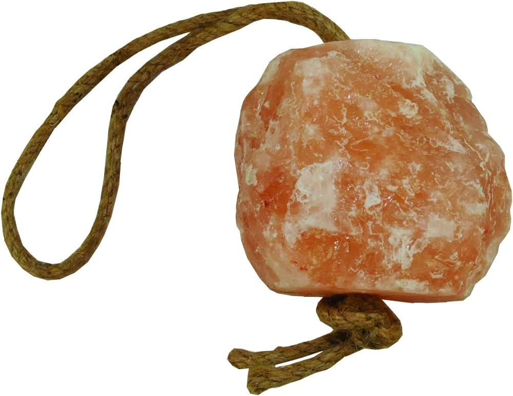 Horsemen's Pride 100% Himalayan Salt Block on Rope for Horses,7.5 Pounds | Amazon (US)