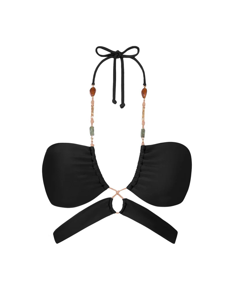 Kaia Gi Top - Black | ViX Swimwear