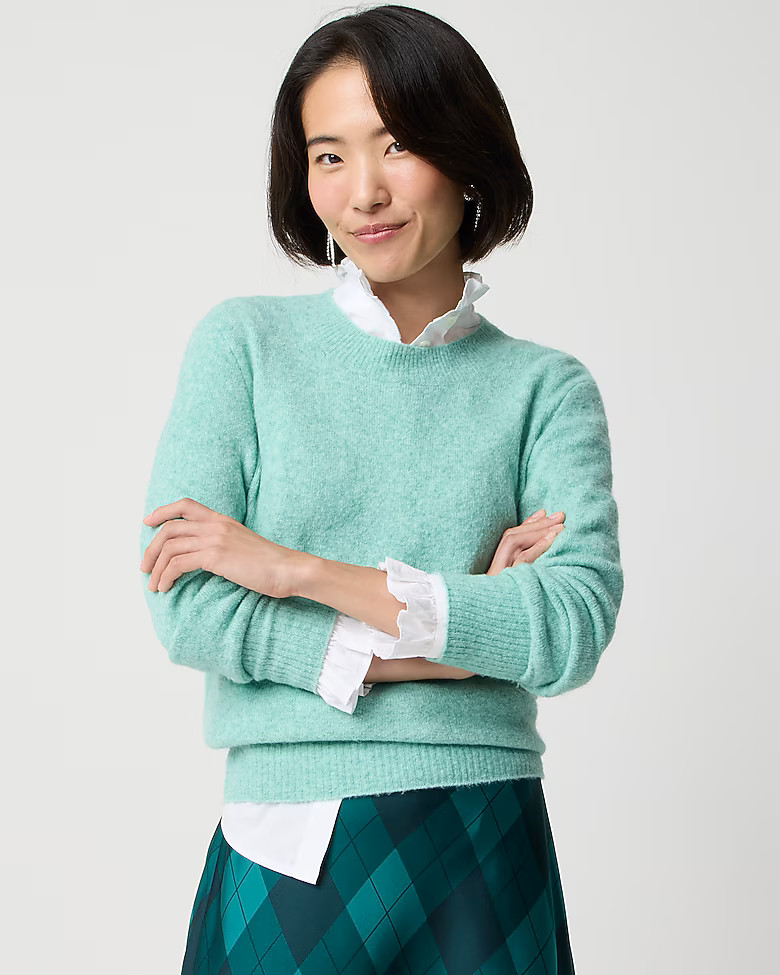 Crewneck sweater in extra-soft yarn | J.Crew Factory