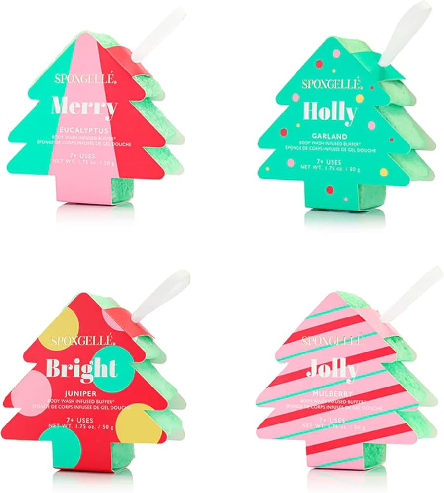 Spongelle Holiday Tree Assorted Pack | Amazon (US)