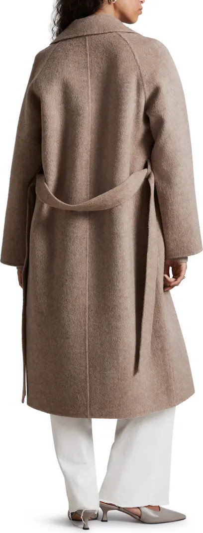 & Other Stories Belted Wool & Alpaca Blend Coat | Nordstrom | Nordstrom