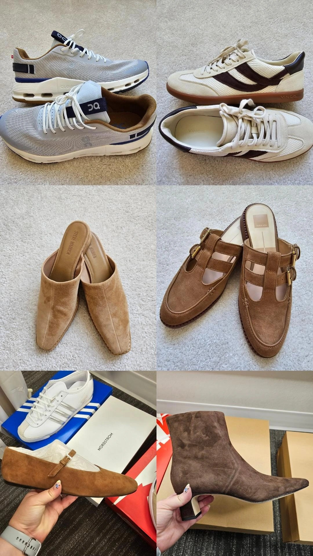 Top shoe picks that I loved from the nsale. Nordstrom. Sneakers. Running shoes.  Mules. Flats. Booties. Fall fashion. 

#LTKSeasonal #LTKShoeCrush #LTKMidsize