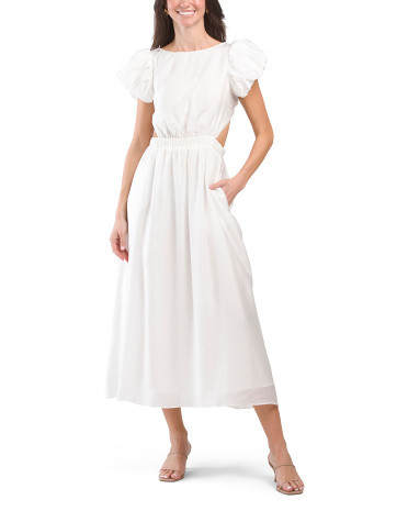 Cut Out Midi Dress | TJ Maxx