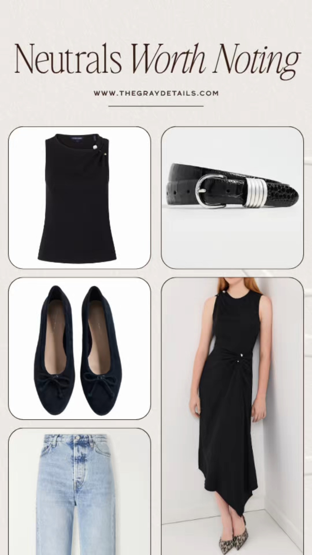 If I were restarting my wardrobe, these are pieces I would consider. Sharing a roundup of neutrals worth noting. From denim, dresses, belts, flats, trousers, blouses, and more!  

 #LTKootd #LTKSeasonal #LTKWorkwear