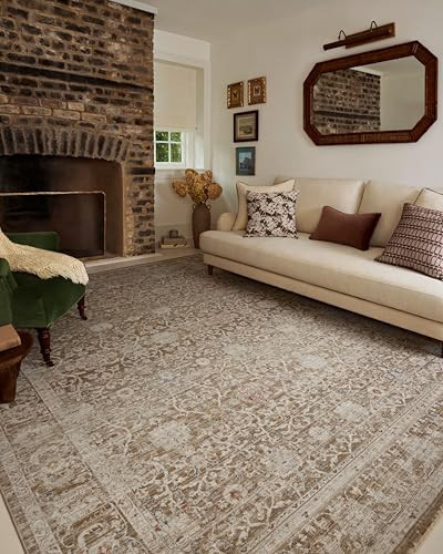 Loloi Chris Loves Julia Ida Bark/Multi 7'-10" x 10' Area Rug | Amazon (US)