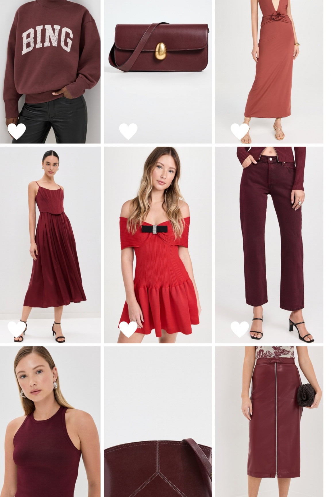 I’m obsessed with all shades of red this fall- especially burgundy!



#LTKBacktoSchool #LTKFallSale #LTKSeasonal