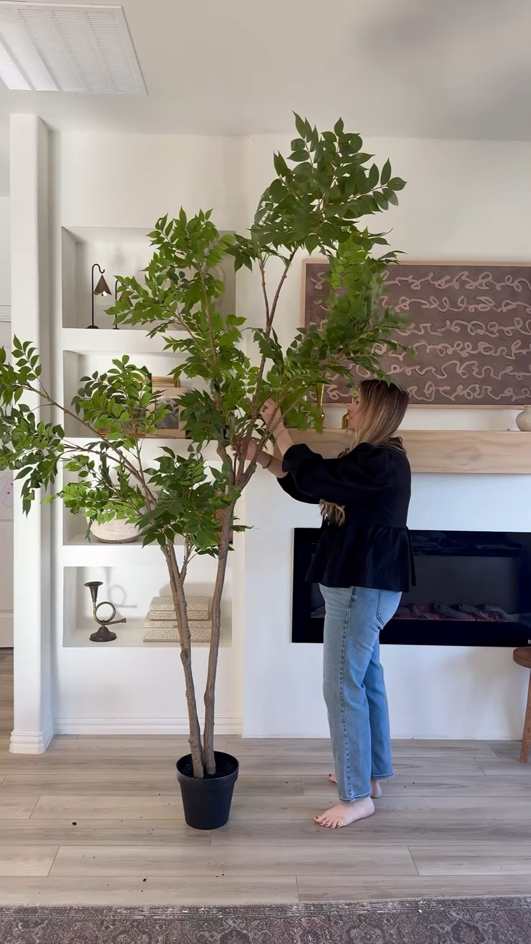 Nearly Natural 8ft sumac tree  

#LTKWatchNow #LTKHome